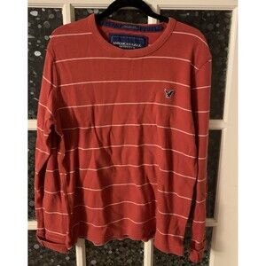 Men's American Eagle Shirt Vintage Fit Waffle Thermal Sz L